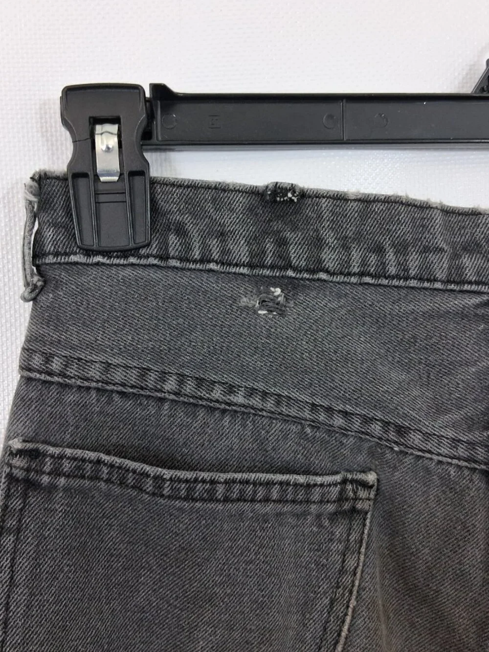 Vintage Big Yank Denim Jeans Straight Leg Black Men Size 30, 70s